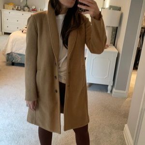 JCREW FACTORY wool overcoat size 2